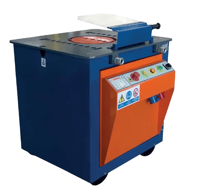 máquina cortar e dobrar ferro 30/35 réguas longas