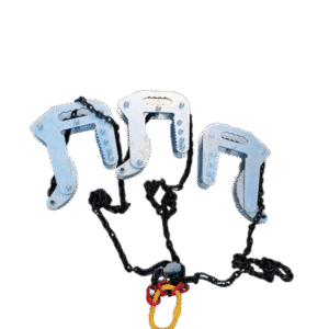 Garra para manilhas 1500kg duas línguas certificada