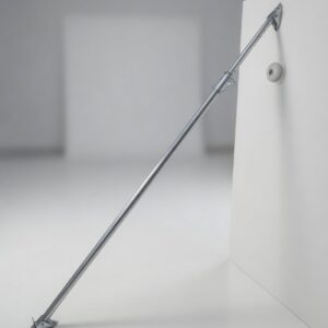 Escora/Prumo (puxa-empurra) galvanizado 1700-3000mt base articulada